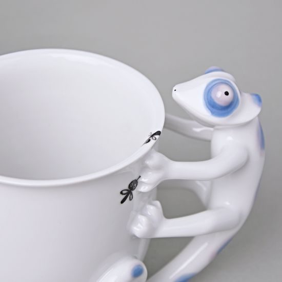 Mug ZOO Chameleon 400 ml, 12 cm, Goldfinger porcelain