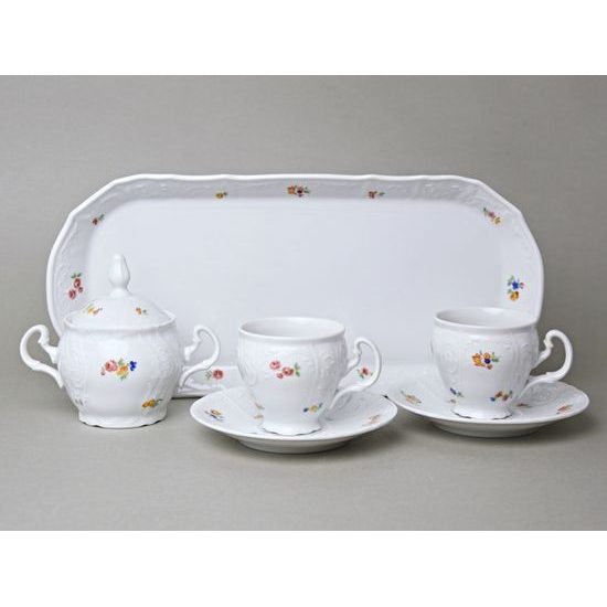 Přátelská souprava, Thun 1794, karlovarský porcelán, BERNADOTTE házenka