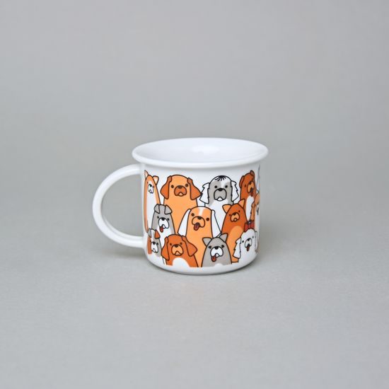 Hrnek Tina mini 100 ml, Pejsci, Český porcelán a.s.