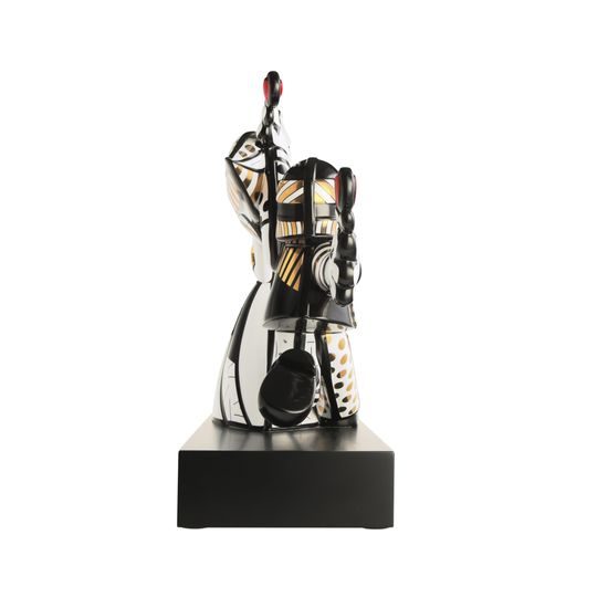 Figurine Romero Britto - Golden Follow Me, 48 / 17 / 41 cm, Porcelain, Goebel