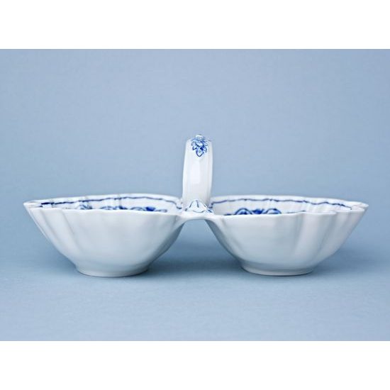 2-Compartment dish 28 cm, Original Blue Onion Pattern