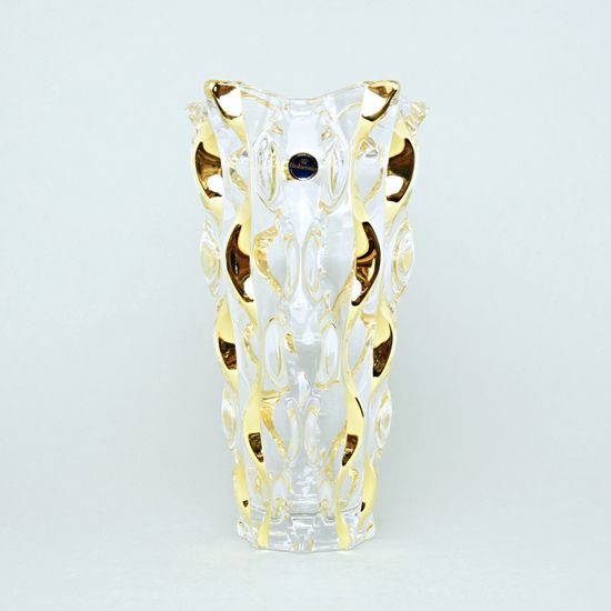 Vase Rhapsody 30,5 cm gold, RoyalCrystal