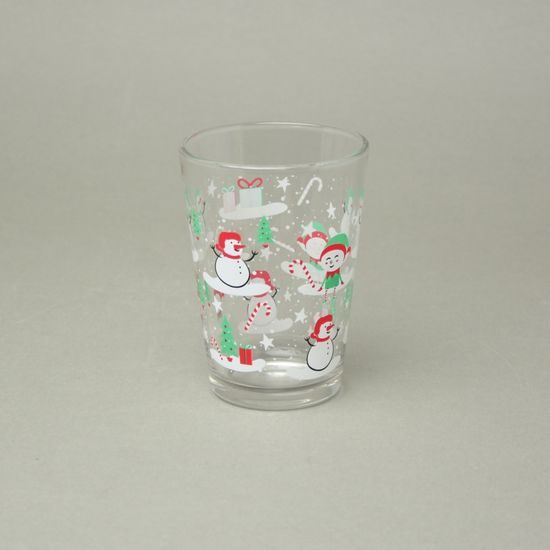 Sklenice 260 ml, SNĚHULÁCI, Solbika Glassworks Poland