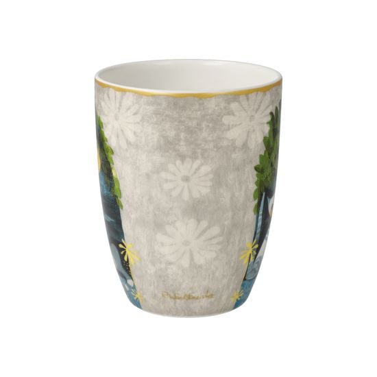Cup Al Chiaro di luna 400ml, Fine Bone China, Cats Goebel R.Wachtmeister