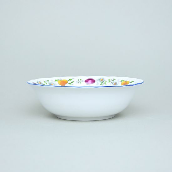 Fruit bowl 21 cm, COLOURED ONION PATTERN