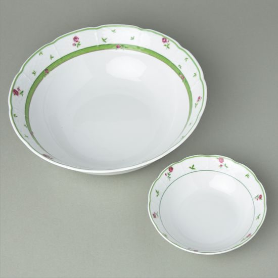 Compot set for 6 persons, Thun 1794 Carlsbad porcelain, MENUET 80289