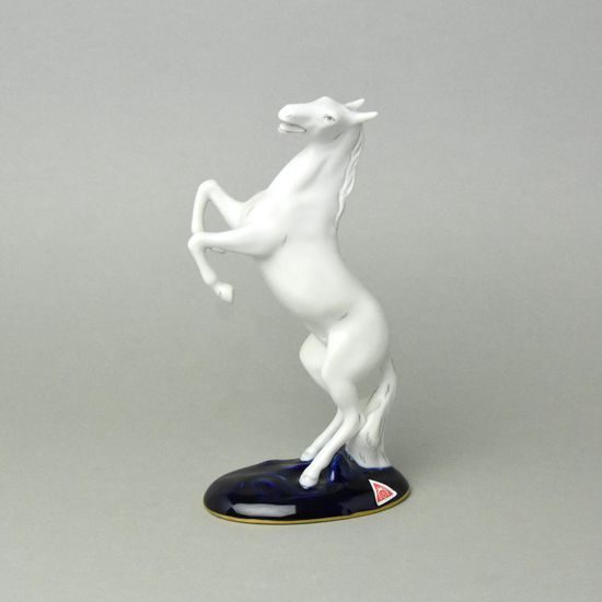 Kůň (malý) 22 cm Napoleon, Porcelánové figurky zvířat Duchcov (2.j.)