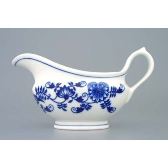Sauceboat with handle 0,30 l, Original Blue Onion Pattern, QII