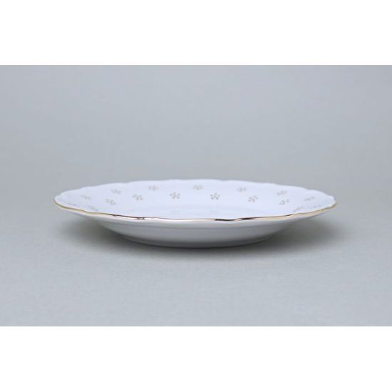 Talíř dezertní 19 cm, Verona zlatá Valbella, G. Benedikt