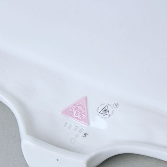 Nosítka rokoko 35 x 24 x 28,5 cm, Isis, Porcelánové figurky Duchcov