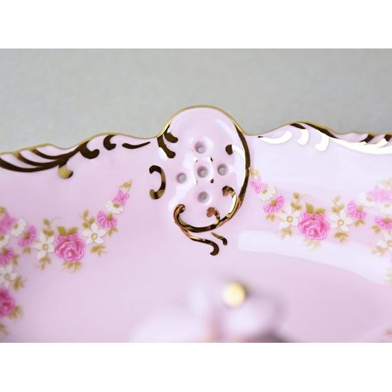 Cabaret 3 pcs. 23 cm, dekor 158, Leander, rose china