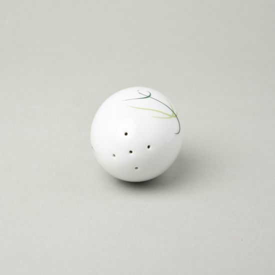 Shaker - salt, Thun 1794, karlovarský porcelán, OPÁL grass