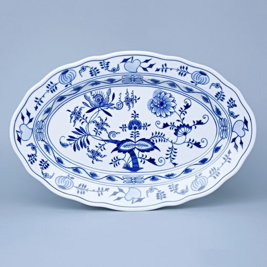 Oval dish 39 cm, Original Blue Onion Pattern