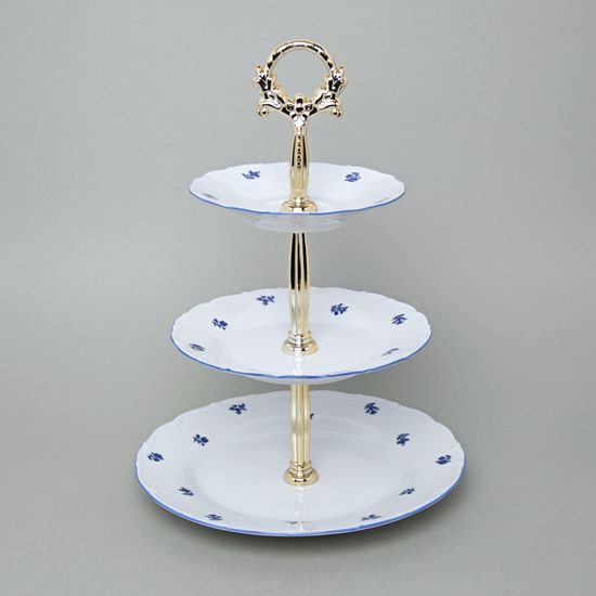 Compartment dish 3 pcs. 34 cm, Ophelie blue házenka, Nová Role Thun