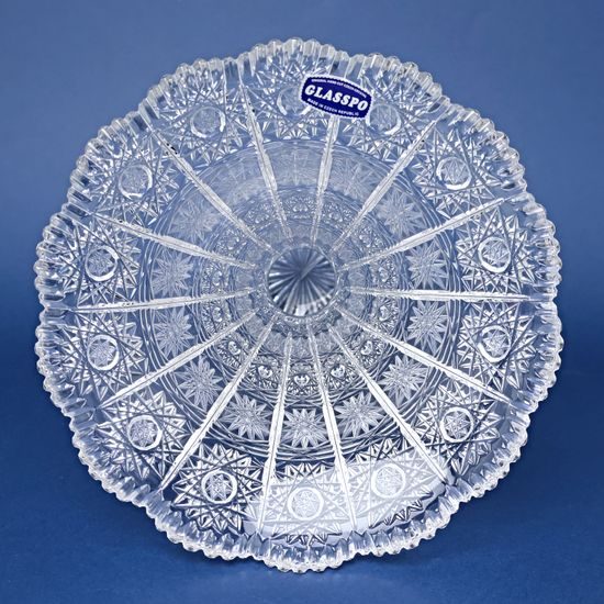 Crystal Hand Cut Vase Doll, 255 mm, Crystal BOHEMIA