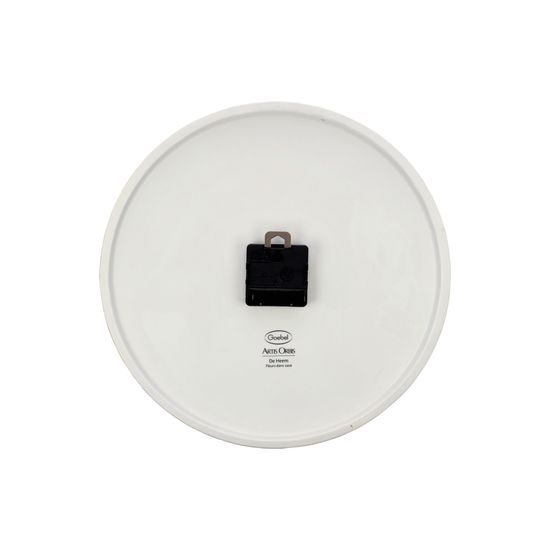 Wall clock Flowers in Vase 31 / 31 / 5cm, porcelain, Jan Davidsz de Heem, Goebel