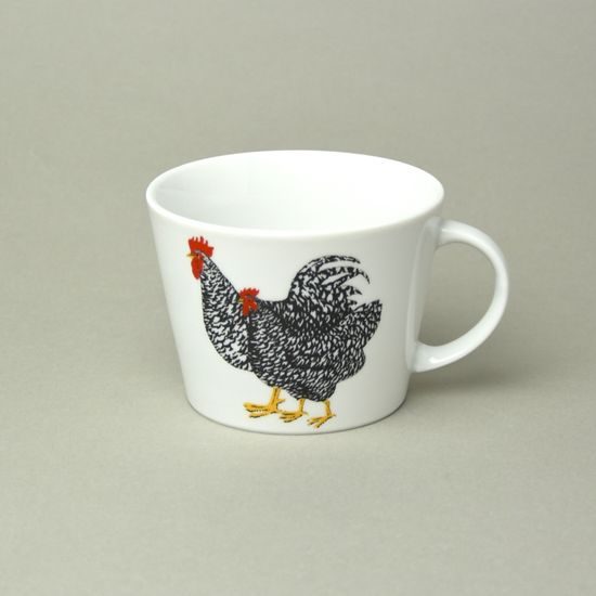 Breakfast / soup cup 380 ml, Two hens, Thun 1794 a.s.