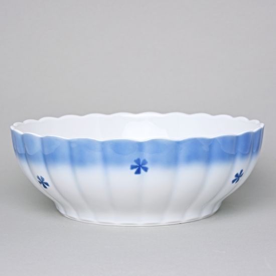 Mísa zadělávací 30 x 10 cm, Thun 1794, karlovarský porcelán, BLUE CHERRY