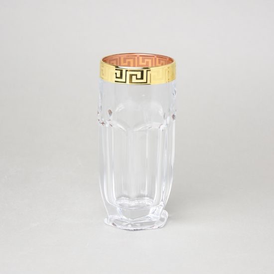 Sklenice na vodu / long drink / Safari 290 ml, dekor Kostka Versace, Balvín glass