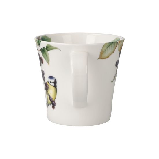 Hrnek sýkorka modřinka 13 / 10,5 / 9,5 cm, jemný kostní porcelán, Goebel