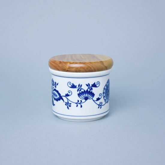 Jar A - small 8 x 9,7 cm, Original Blue Onion Pattern