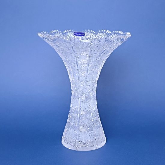 Crystal Hand Cut Vase Doll, 255 mm, Crystal BOHEMIA