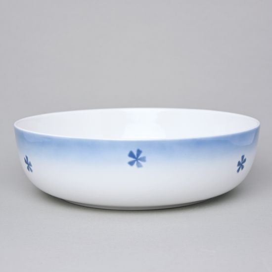 Bowl 28 cm Memory, Thun 1794, karlovarský porcelán, BLUE CHERRY