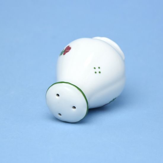 Shaker 7,5 cm - Salt, Verona red flowers + green, G. Benedikt 1882