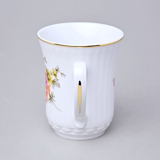 Hrnek Derby 250 ml, míšeňská růže, Český porcelán a.s.