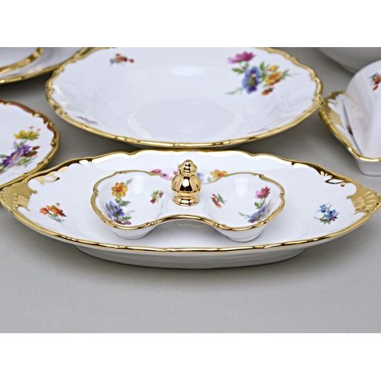 Jídelní souprava Aristokrat 27 díl., Aristokrat, porcelán QueensCrown