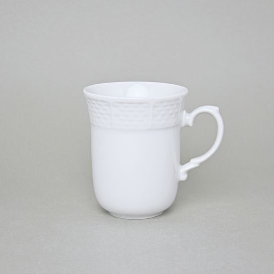 Mug 250 ml, Thun 1794 Carlsbad porcelain, Natalie white