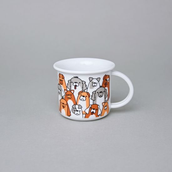 Hrnek Tina mini 100 ml, Pejsci, Český porcelán a.s.