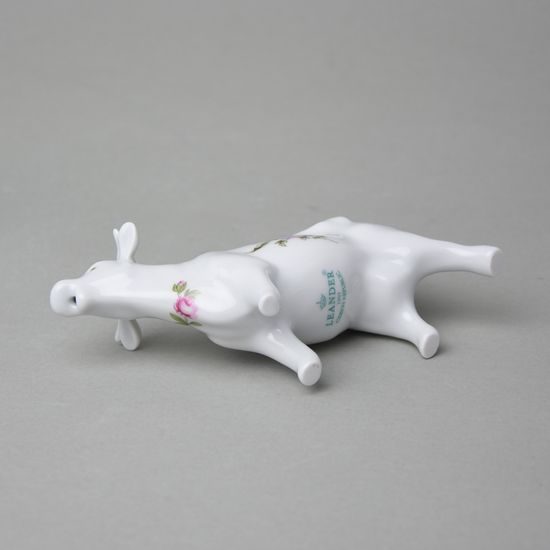 Creamer - cow 70 ml, Sonáta, meissen rose decor, Leander Loučky