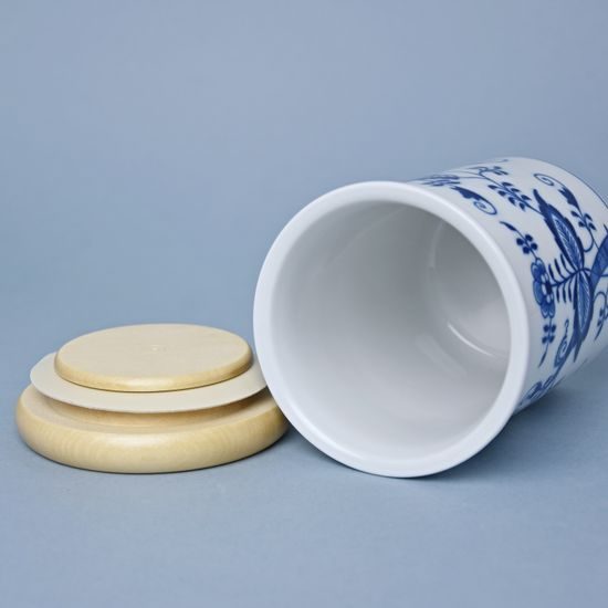 Jar C - big 12,5 x 9,7 cm, Original Blue Onion Pattern