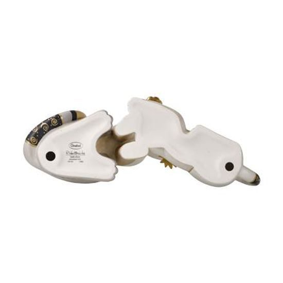 Annual cat 2026 Gatti doro, 22,5 / 8 / 17,5, porcelain, R. Wachtmeister, Goebel