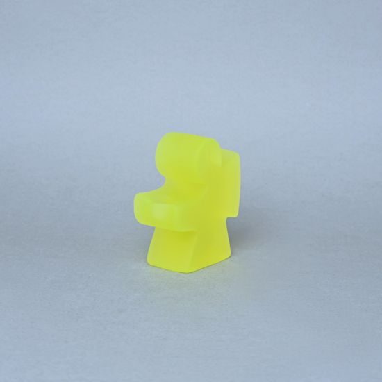 Svícen Anděl (uranové sklo), Sklárna Janov