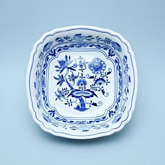 Mísa salátová čtyřhranná italská 21 cm, Cibulák, originální z Dubí