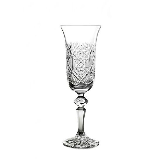 Glass Flute- 150 ml, Champagne, DAKA Bohemia Crystal