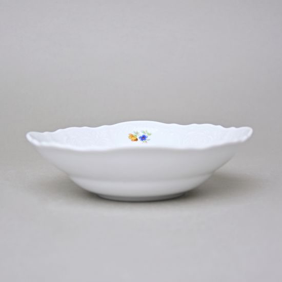 Miska kompotová 16 cm, Thun 1794, karlovarský porcelán, BERNADOTTE házenka