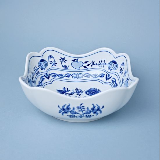 Mísa salátová čtyřhranná vysoká 21 cm, Cibulák, originální z Dubí