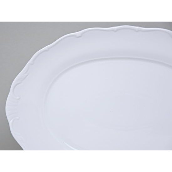 Verona white: Dish oval 36 cm, G. Benedikt 1882