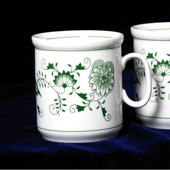 Hrnek Henry 270 ml, zelený cibulák, Český porcelán a.s. (2.j.)