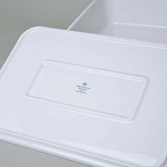 Mísa zapékací s víkem 35 x 23 x 8 cm, NO LIMITS, porcelán Seltmann