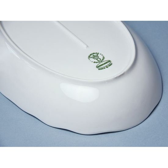 Mísa salátová oválná 23 cm, Zelený cibulák, Český porcelán, a.s.