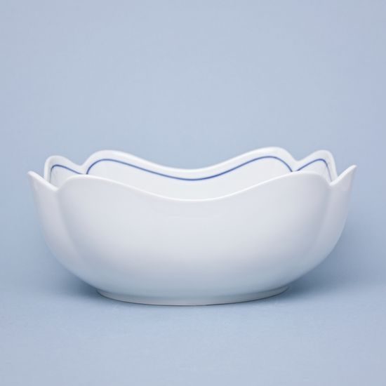 Mísa salátová čtyřhranná vysoká 24cm, Eco modré, Český porcelán a.s.