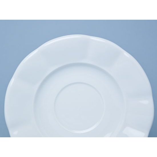 Saucer 17 cm, Benedikt white, G. Benedikt 1882