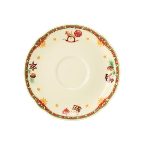 Saucer 13 cm, Marie-Luise 65007 Christmas nostalgia, Seltmann porcelain