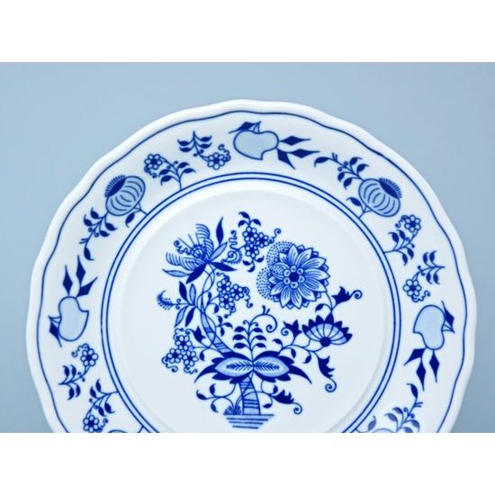 Cheese box round - bottom 19 cm, Original Blue Onion Pattern