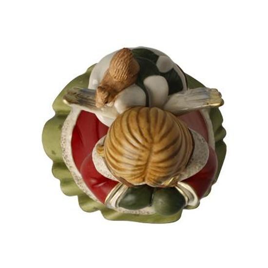 Angel Walk in the woods, 8,5 / 9,5 / 15 cm, stoneware, Christmass, Goebel