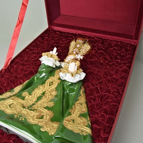 Pražské Jezulátko velké, 41,5 x 19,5 x 57,5 cm, Color, Porcelánové figurky Duchcov